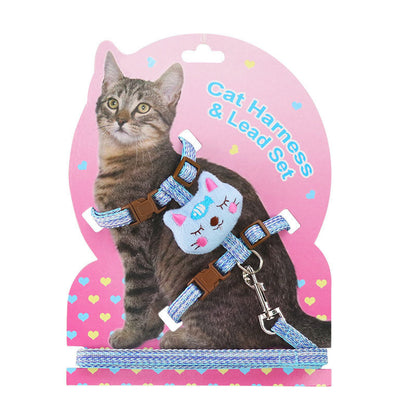 Adjustable Chest Strap For Pet I-shaped Walking Cat
