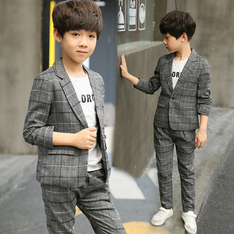 The Maverick Junior: Boys’ Casual Minimalist Small Suit