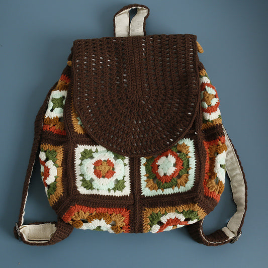 Handmade Wool Crocheted Ladies Shoulder Bag