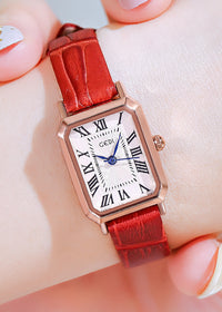 Rose Gold White Red