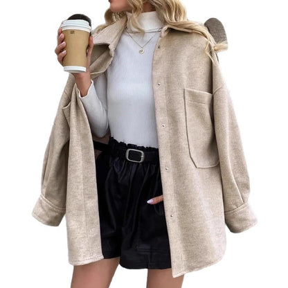 European And American Style Women's Street Fashion Casual Coat