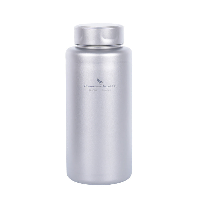 Pure Titanium: Ultra-Lightweight Mountaineering Kettle
