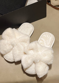 White Bow On White Background