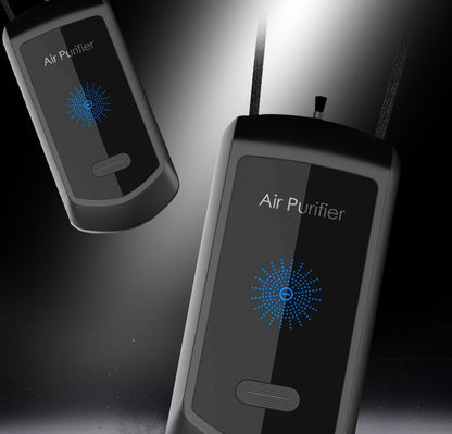 Portable Hanging Neck Necklace Air Purifier