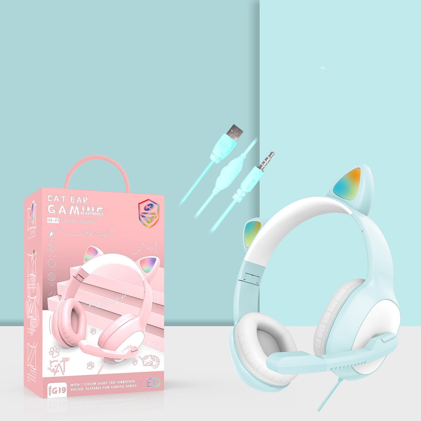 G19 GameWire: Wired Gaming Headset G19 Series