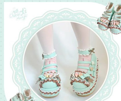 Round Head Platform Shoes Women