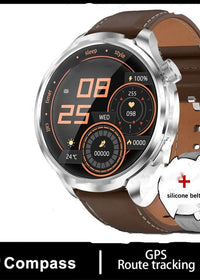 Brown Leather Silicone