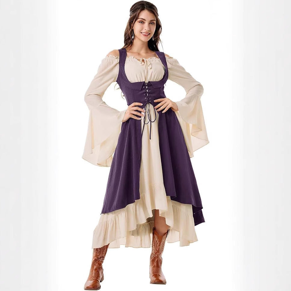 Pirate Farmer High And Low Dress With Mouth