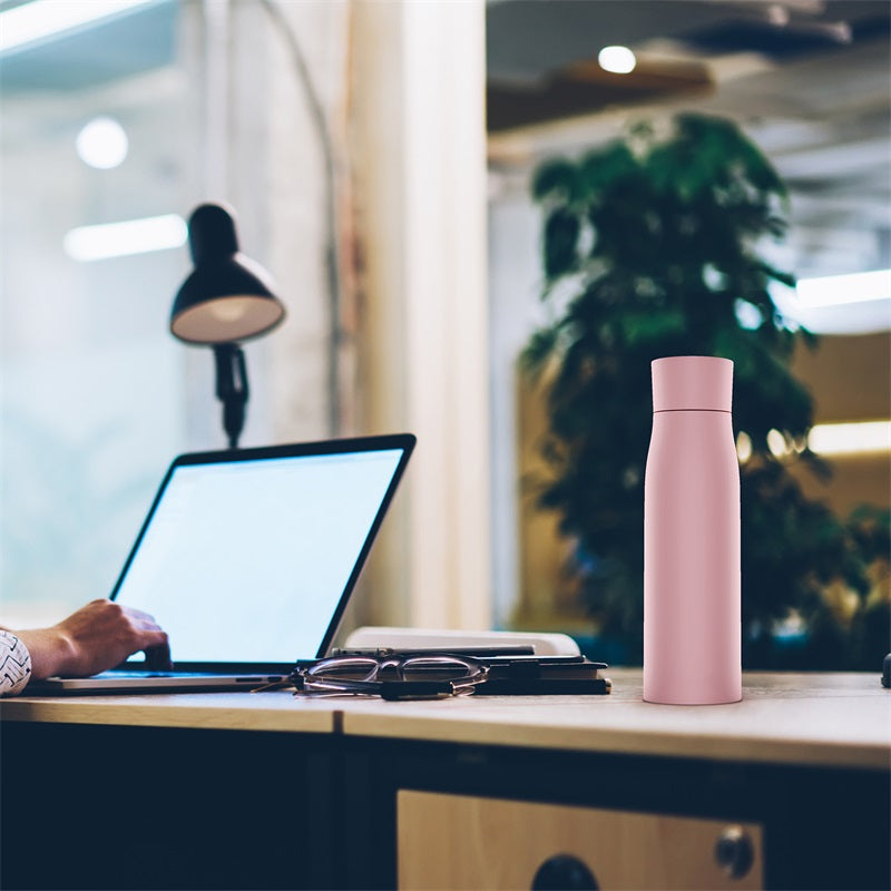 Smart Display: Temperature-Sensing Insulated Smart Tumbler
