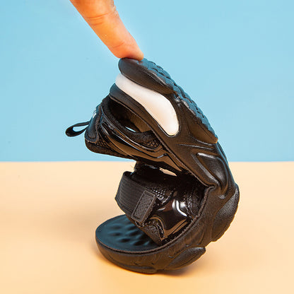 Modern Maverick: Boys’ Fashionable Casual Sandals