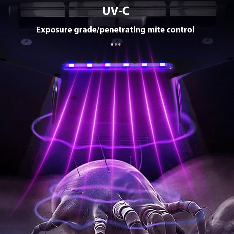 Wireless Mites Instrument Large Suction Rolling Brush Vacuum Cleaner UV Sterilization Mites Instrument