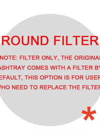 Round filter 5pcs