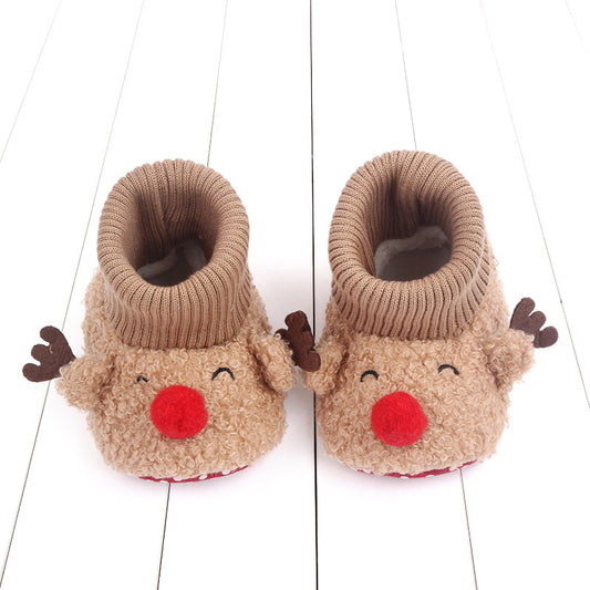Autumn And Winter Children's Padded Floor Shoes