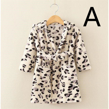 All-Season Heirloom: Thickened Flannel Children’s Robe