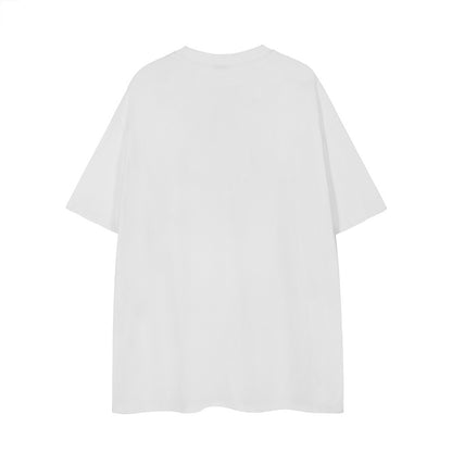 Cross Star Decorative Short-sleeved T-shirt Men