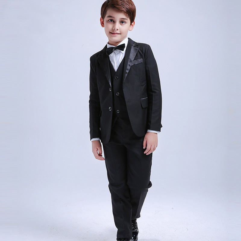 Black-Tie Gala Host Formal Tuxedo Ensemble