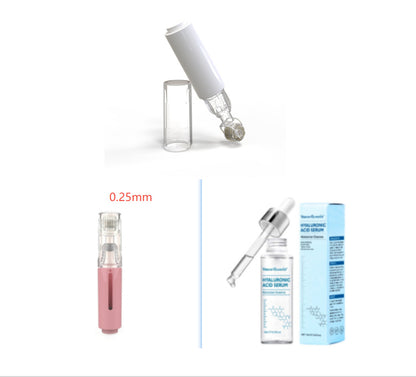 3 In 1 Lip Care Roller Needle Roller Lip Roller Beard Growth Roller Beard Hair Growth Roller Beard Treatment & Serum Applicant
