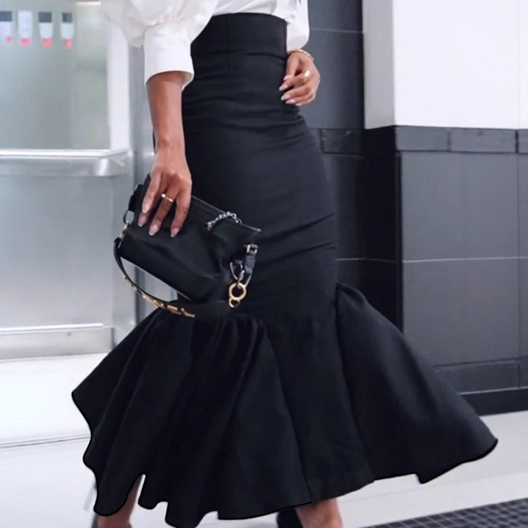 Sheath Long Fishtail Elegant Skirt
