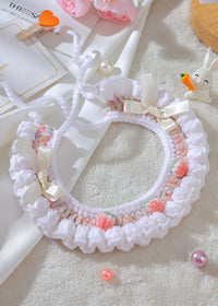 Strawberry Cream White Lace