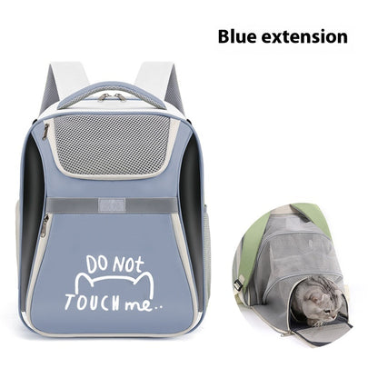 Outdoor Pet Bag Can Expand Cat Backpack Portable