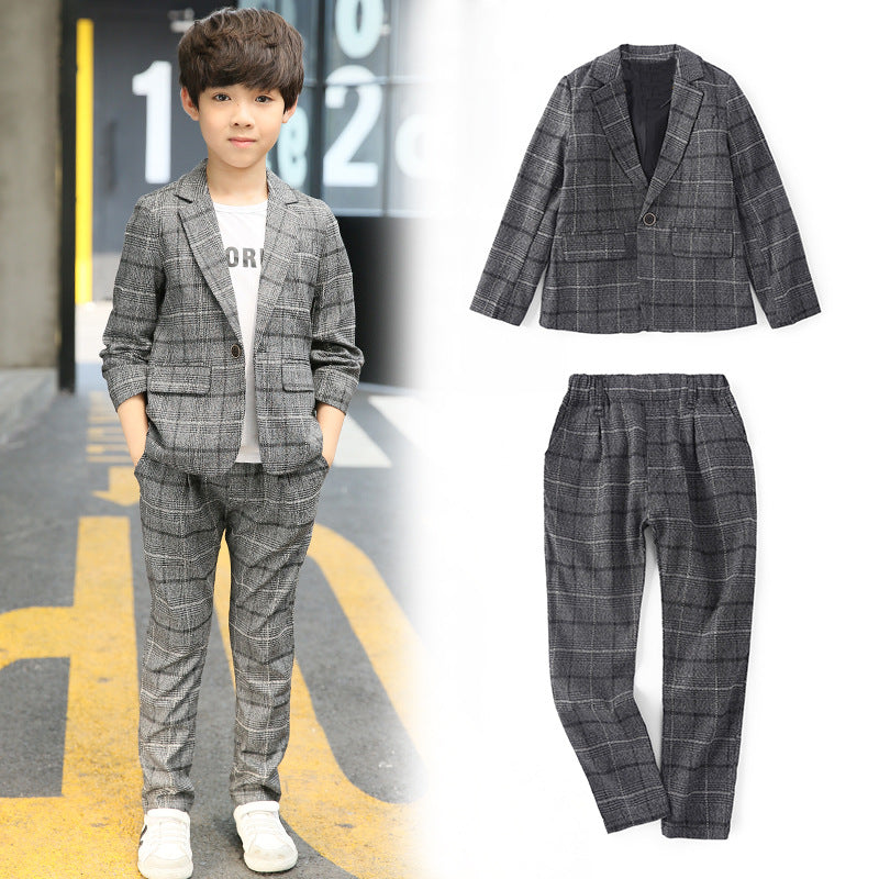 The Maverick Junior: Boys’ Casual Minimalist Small Suit