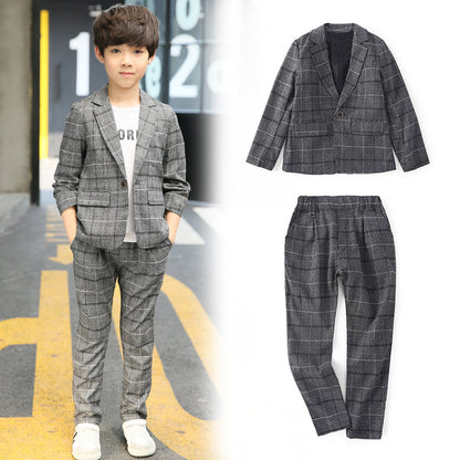 The Maverick Junior: Boys’ Casual Minimalist Small Suit