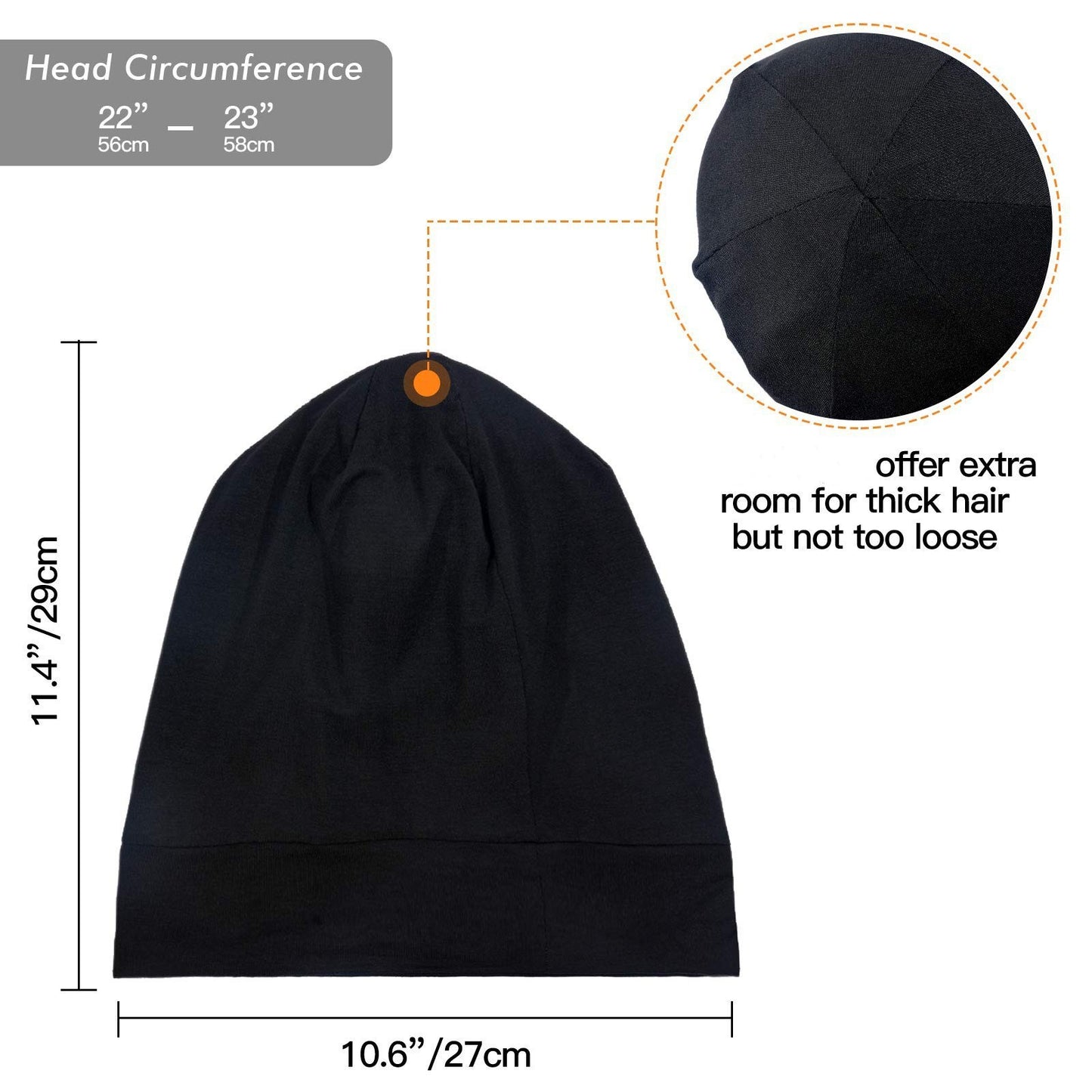 Men's And Women's Adjustable All-night Hair Cover