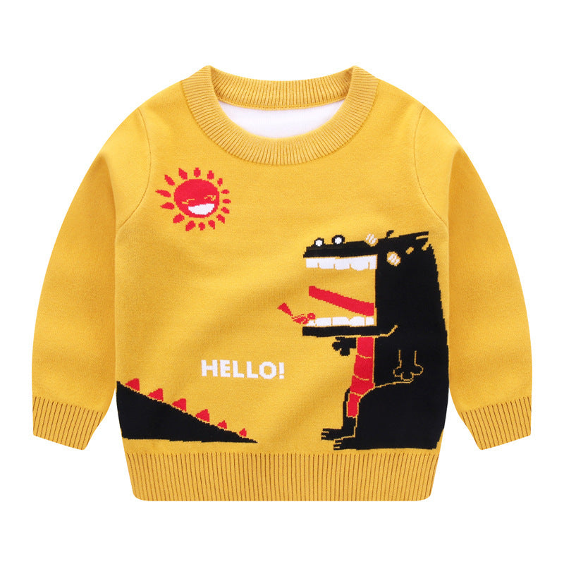 Dual-Layer Insulated Autumn Cotton Jumper