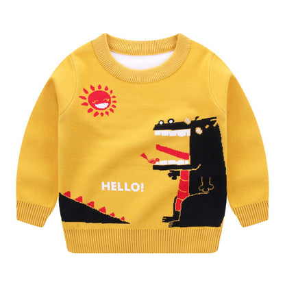 Dual-Layer Insulated Autumn Cotton Jumper