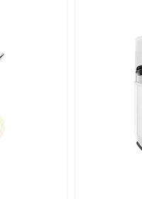 White eyelash curler set