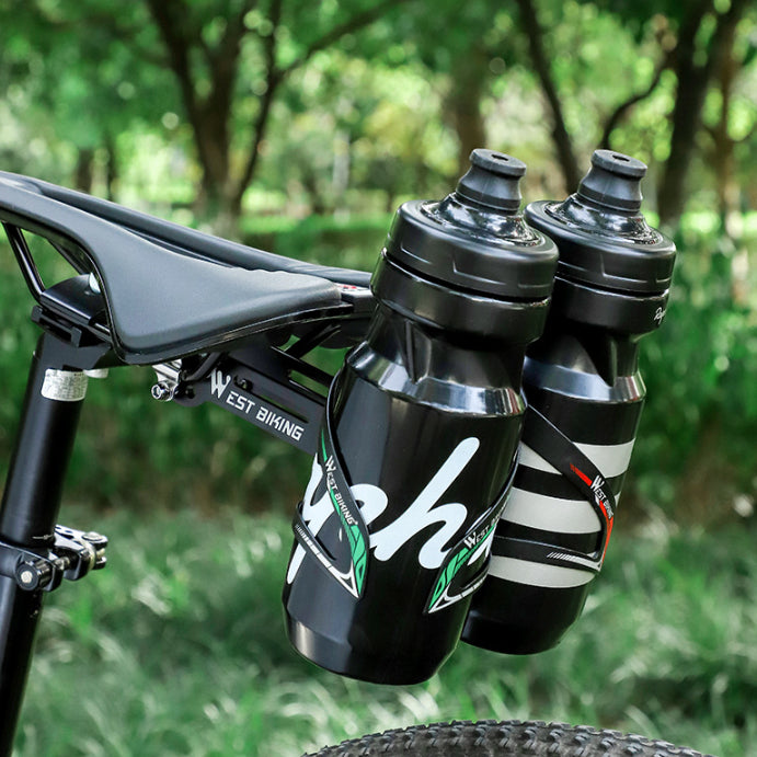 Double Bracket: Bicycle Water Bottle Cage Extension