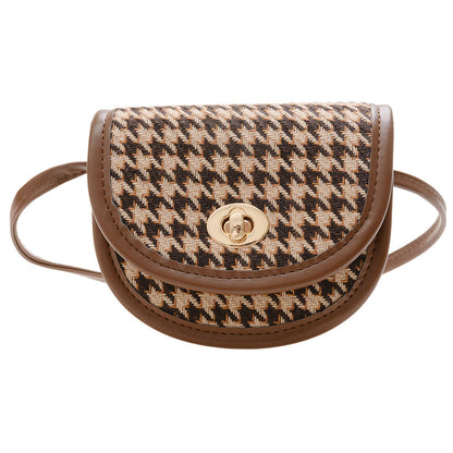 Checkerboard Edit: High-Texture Stylish Children’s Bag
