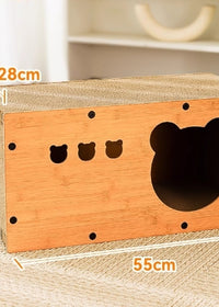 Bear Head Cat Nest Board