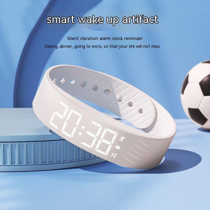 Watch Women's Alarm Clock Student Minimalist Stylish And Versatile Silent Smart Bracelet