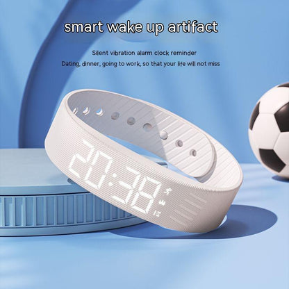 Watch Women's Alarm Clock Student Minimalist Stylish And Versatile Silent Smart Bracelet