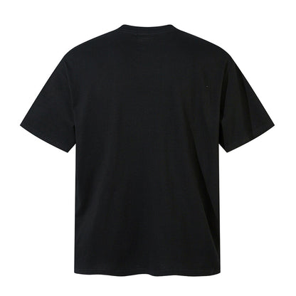 Pure Cotton Loose Short Sleeve T-shirt Men