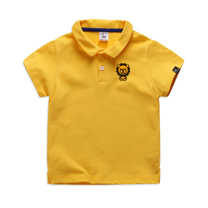 Luxe Piqué Cotton Cartoon Polo Anthology