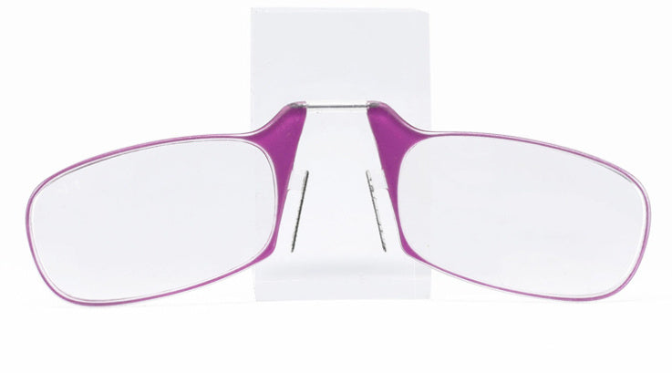 Unisex Legless Nose Clip Elderly Sticky Mobile Phone Portable Ultra-thin Glasses Case