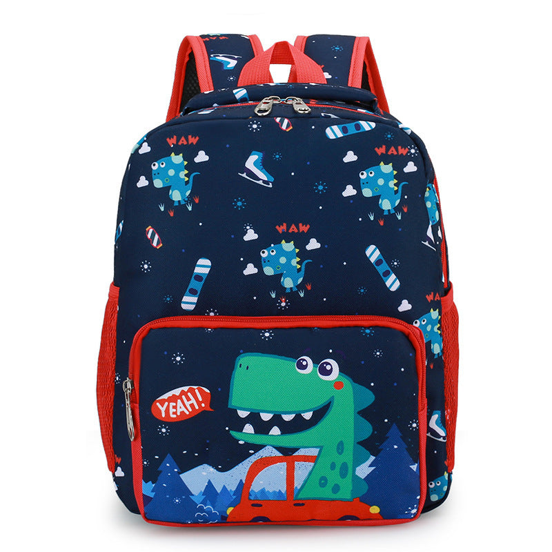 The Jurassic Dino: Cute Dinosaur Kindergarten Baby Backpack