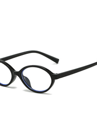 Black Frame Transparent Lens