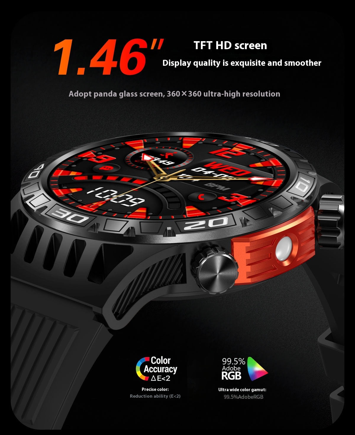 The HT22 Explorer: Outdoor Compass & Flashlight Sports Watch