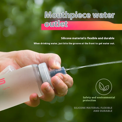 Running Sports Soft Water Bottle Foldable Large Diameter Cup Large Capacity Water Bag