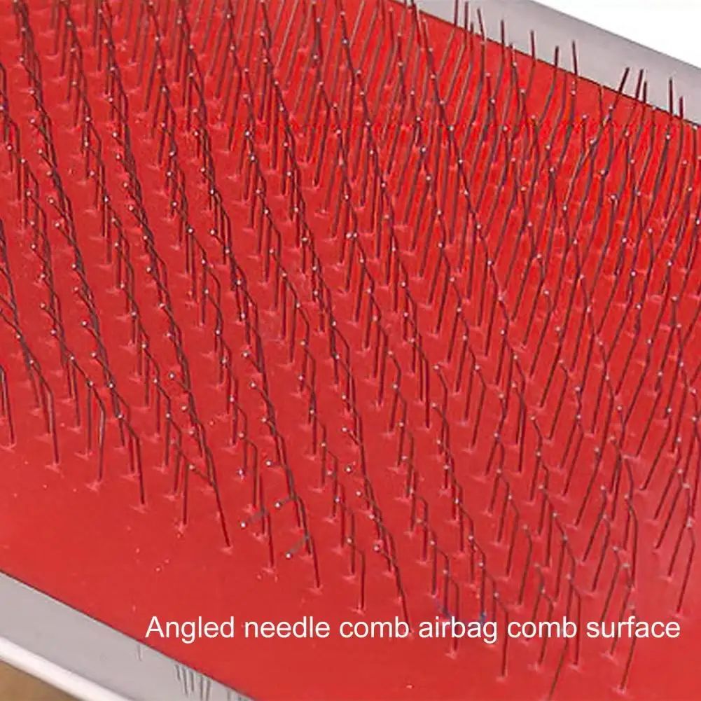 Pet Grooming Comb Durable Dog Cat Brush Gentle Stainless Steel Pet Comb For Removing Fur Tangles Safe Grooming Tool For Pets