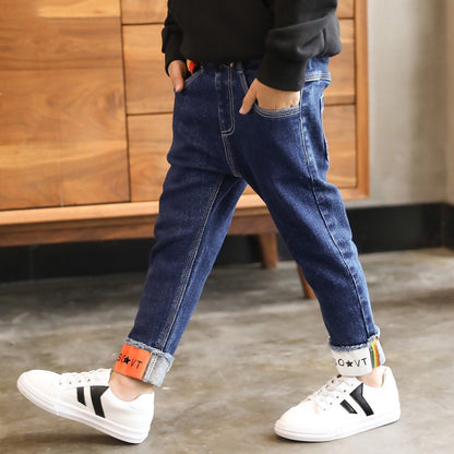 Boys Denim Trousers Childrens Clothing Rugged Reliability