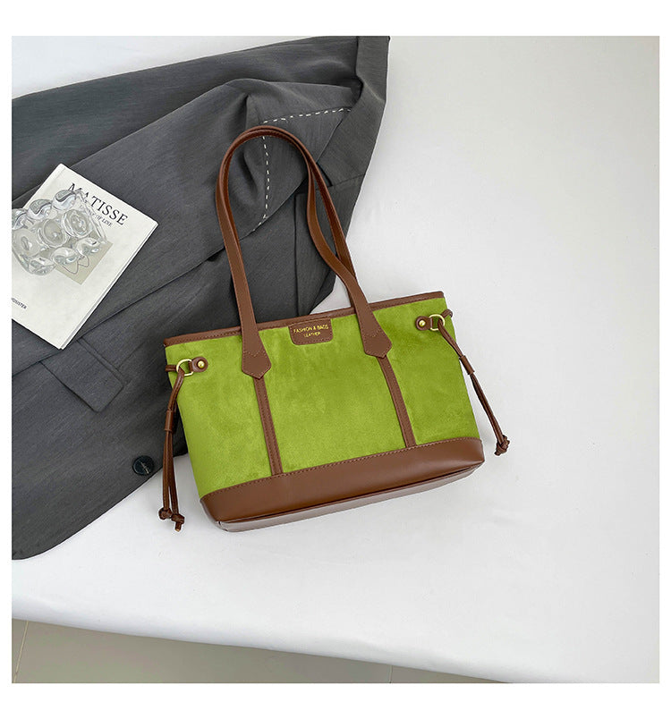 Shoulder Bag Stylish Good Texture Commuter Tote