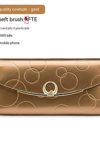 Gold Patent Leather