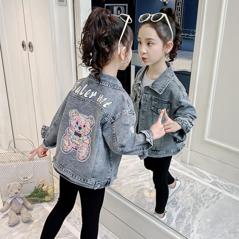 The Denim Icon: Cartoon Motif Denim Jacket Top