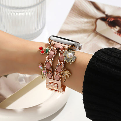 Fashion Sweet Strawberry Flower Strap