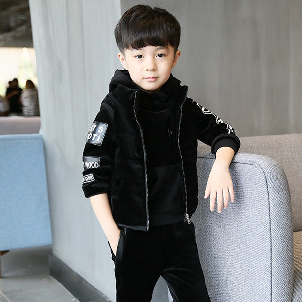 Triple-Element Winter Thickened Tide Suit