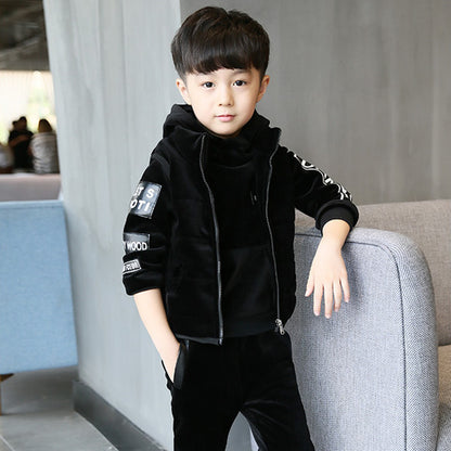 Triple-Element Winter Thickened Tide Suit